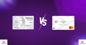 Comparison Amex EveryDay® Preferred Credit Card vs BankAmericard® Credit Card